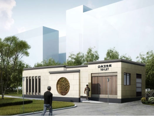 金波乡豪华组装型移动厕所